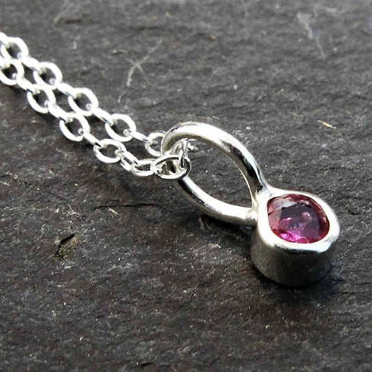 Ruby necklace - July birthstone | Necklace | Louella Jewellery