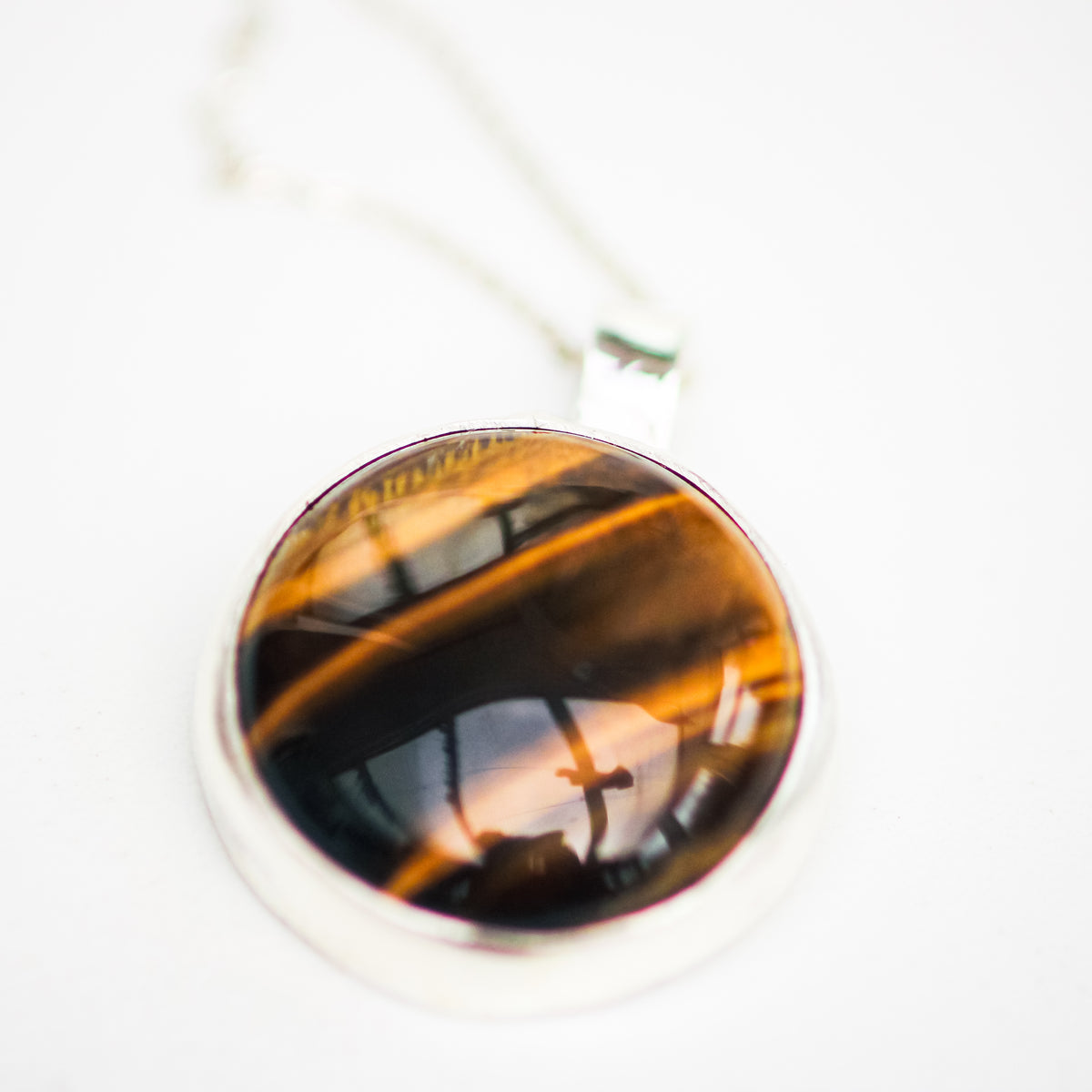 Striped Tiger’s Eye Pendant