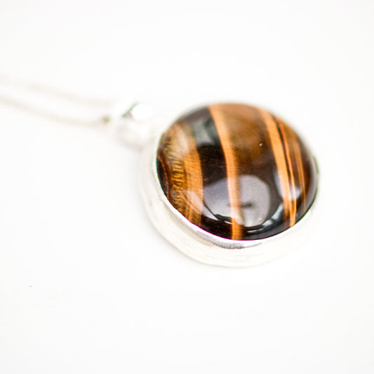 Striped Tiger’s Eye Pendant