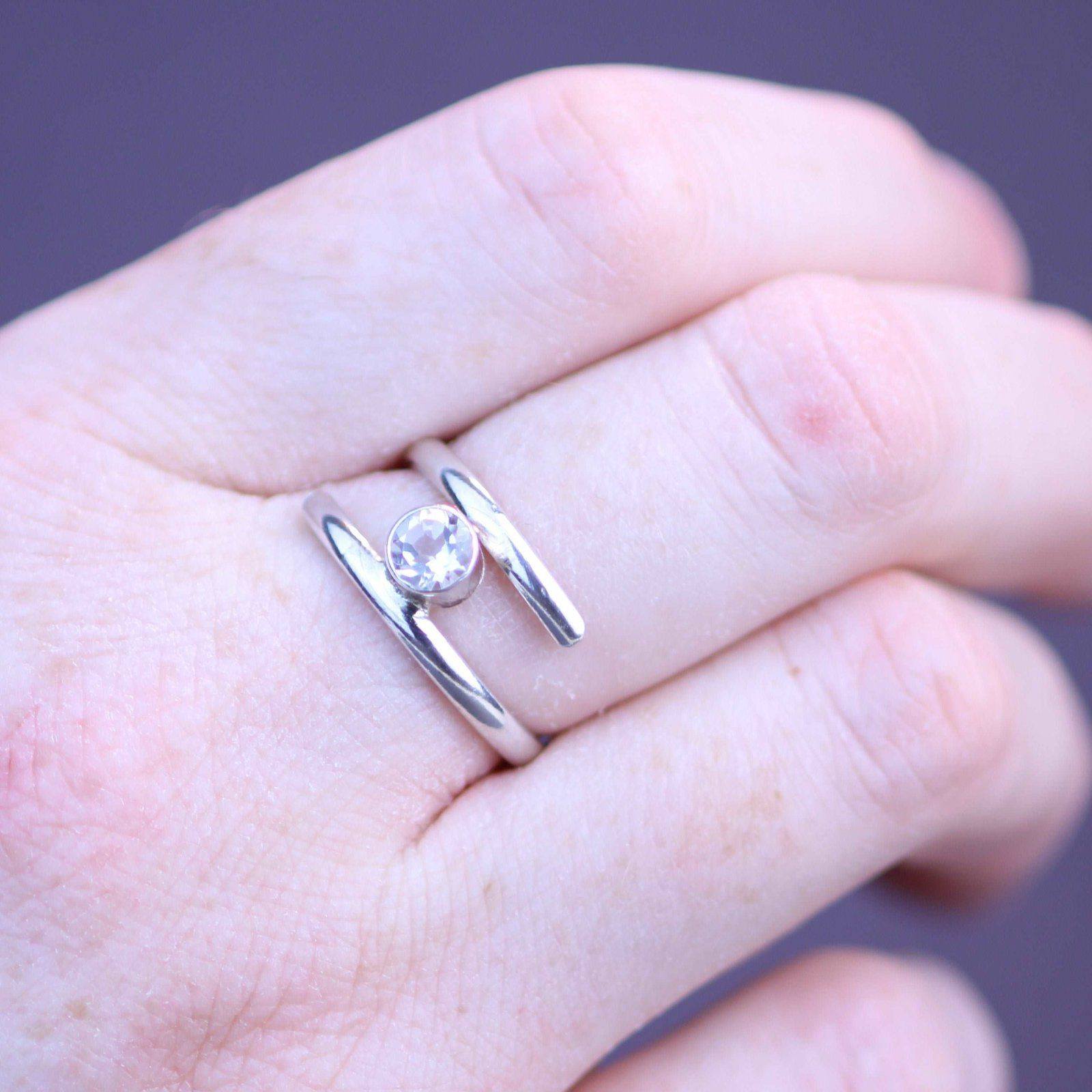 Aquamarine ring - March birthstone | Ring | Louella Jewellery