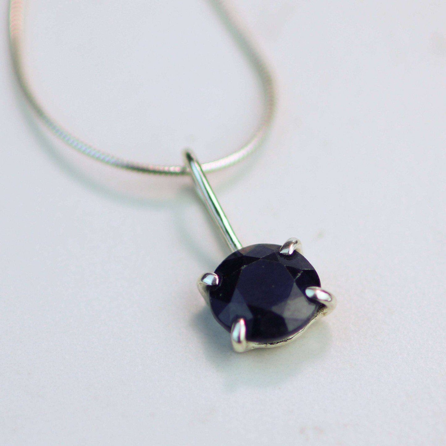 Sapphire pendant | Necklace | Louella Jewellery