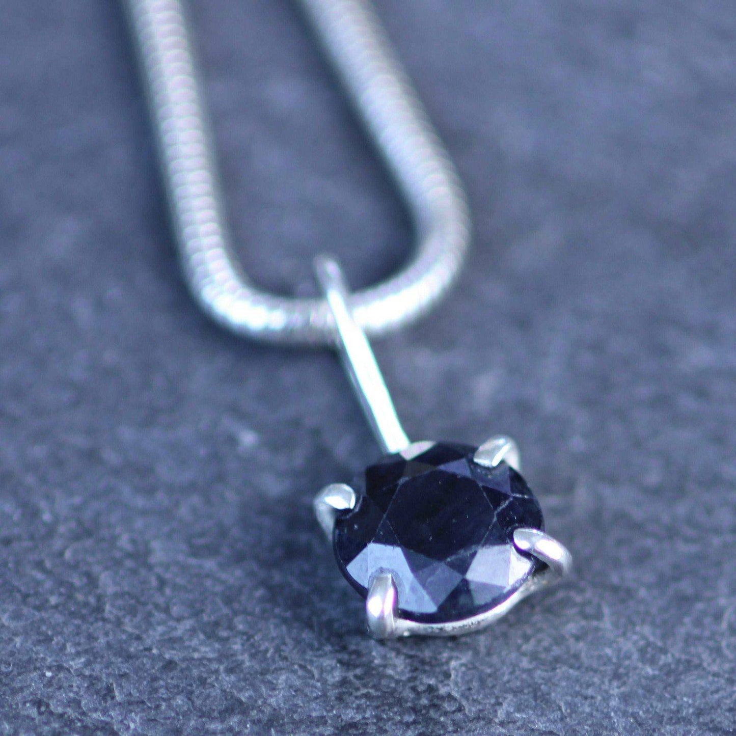 Sapphire pendant | Necklace | Louella Jewellery