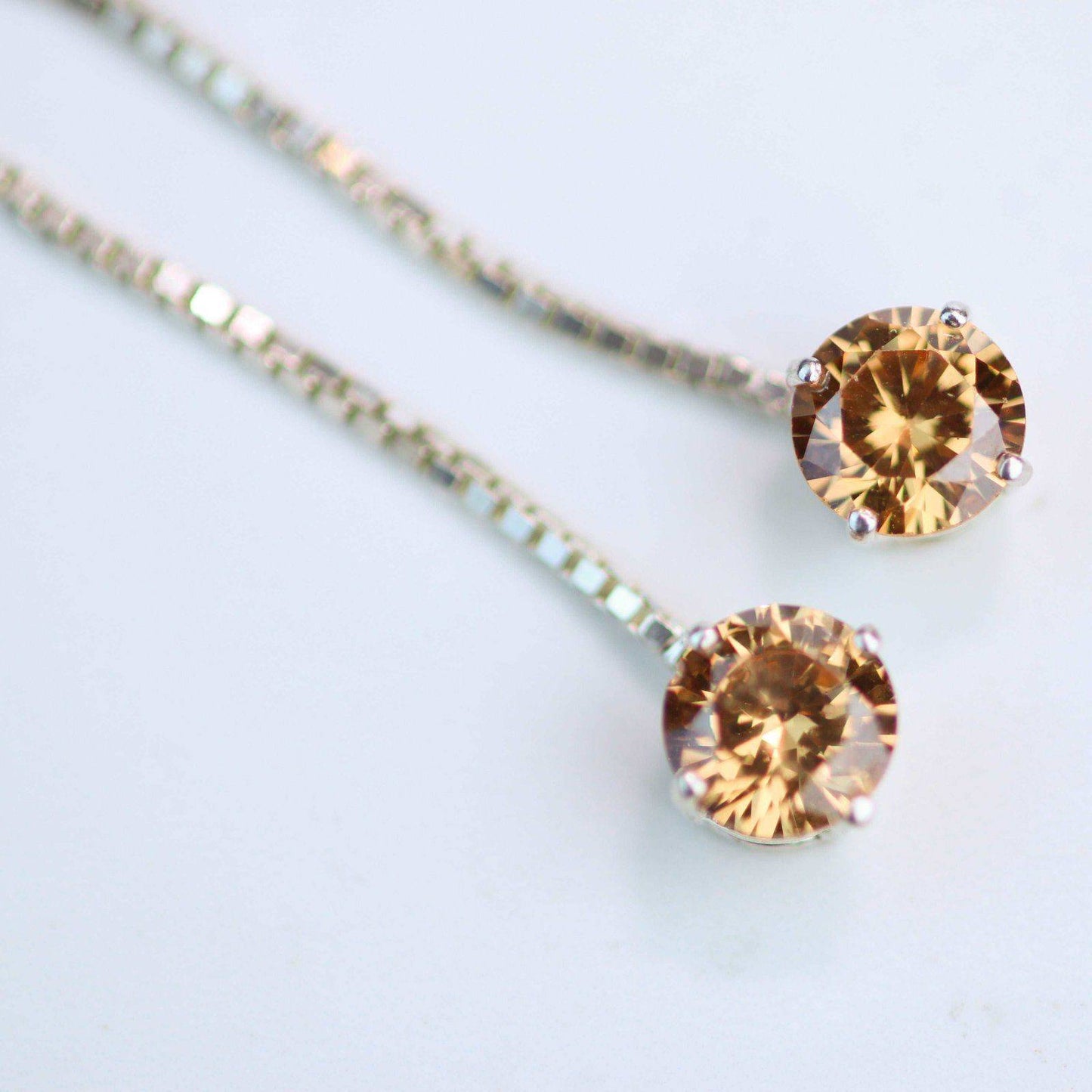 Long cocktail earrings | Earrings | Louella Jewellery