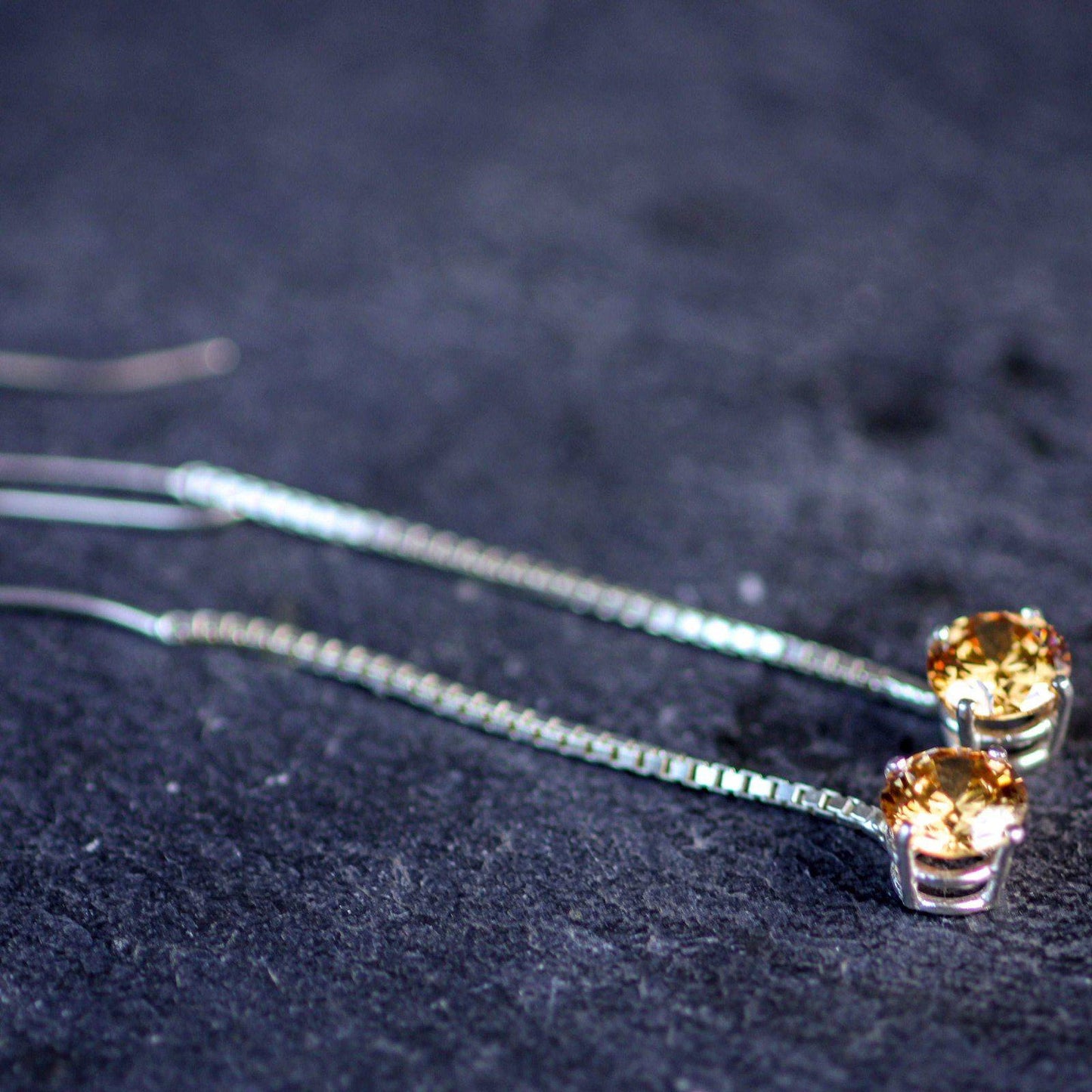 Long cocktail earrings | Earrings | Louella Jewellery