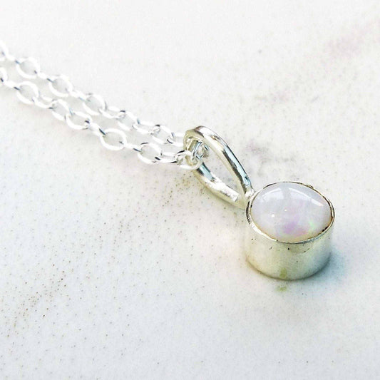 Opal necklace - October birthstone | Necklace | Louella Jewellery