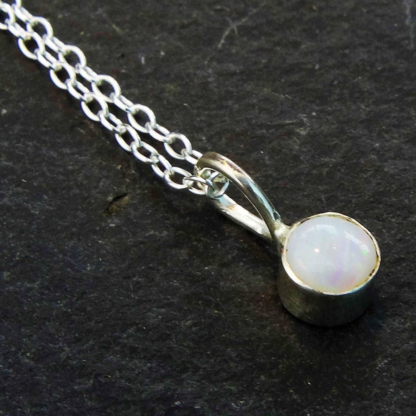 Opal necklace - October birthstone | Necklace | Louella Jewellery