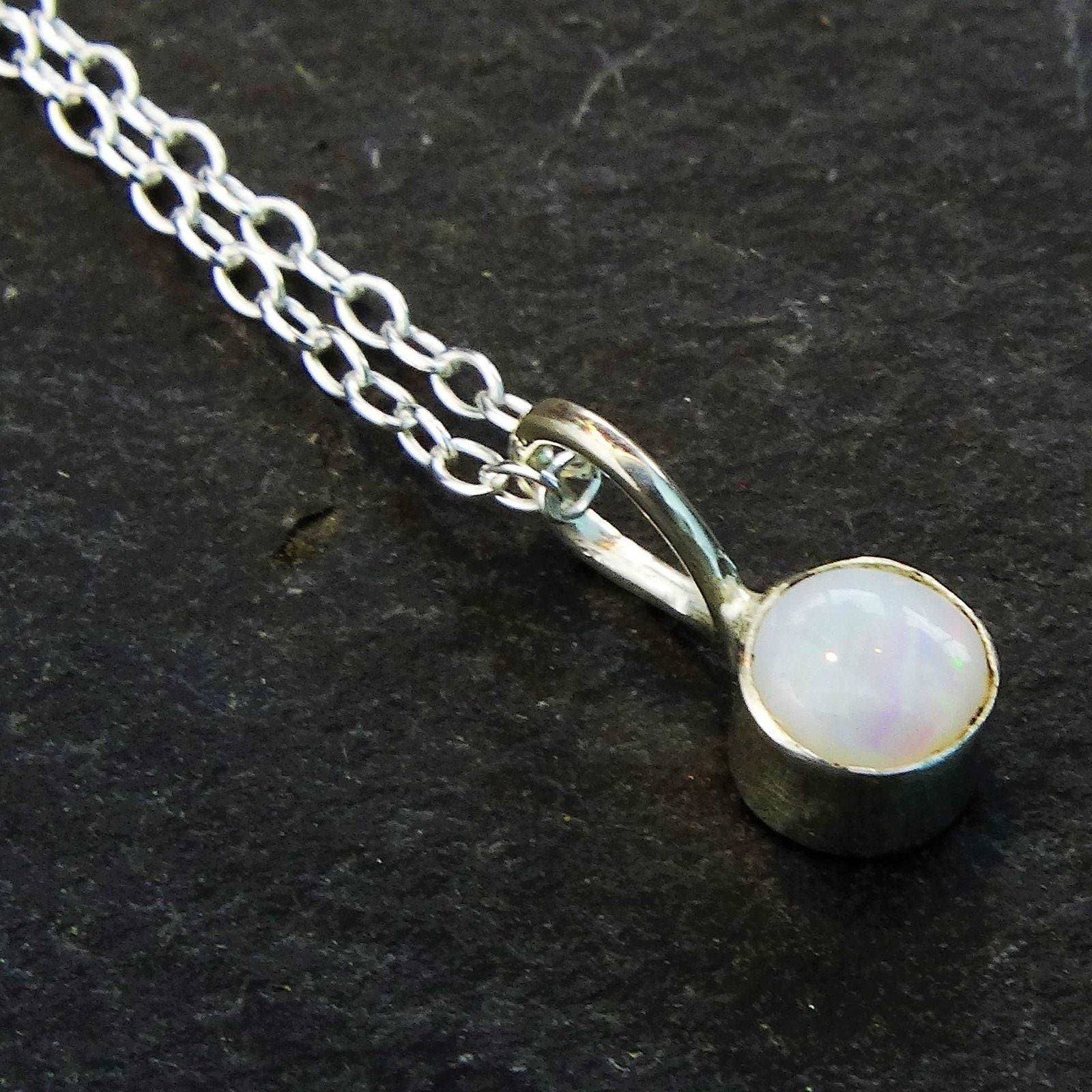 Opal necklace - October birthstone | Necklace | Louella Jewellery