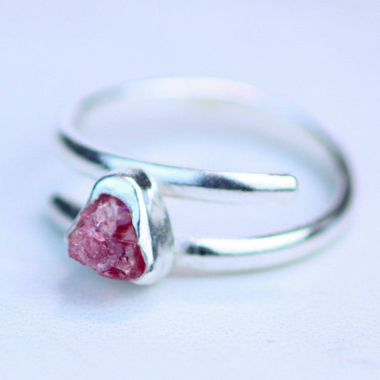 Pink gemstone ring | Ring | Louella Jewellery