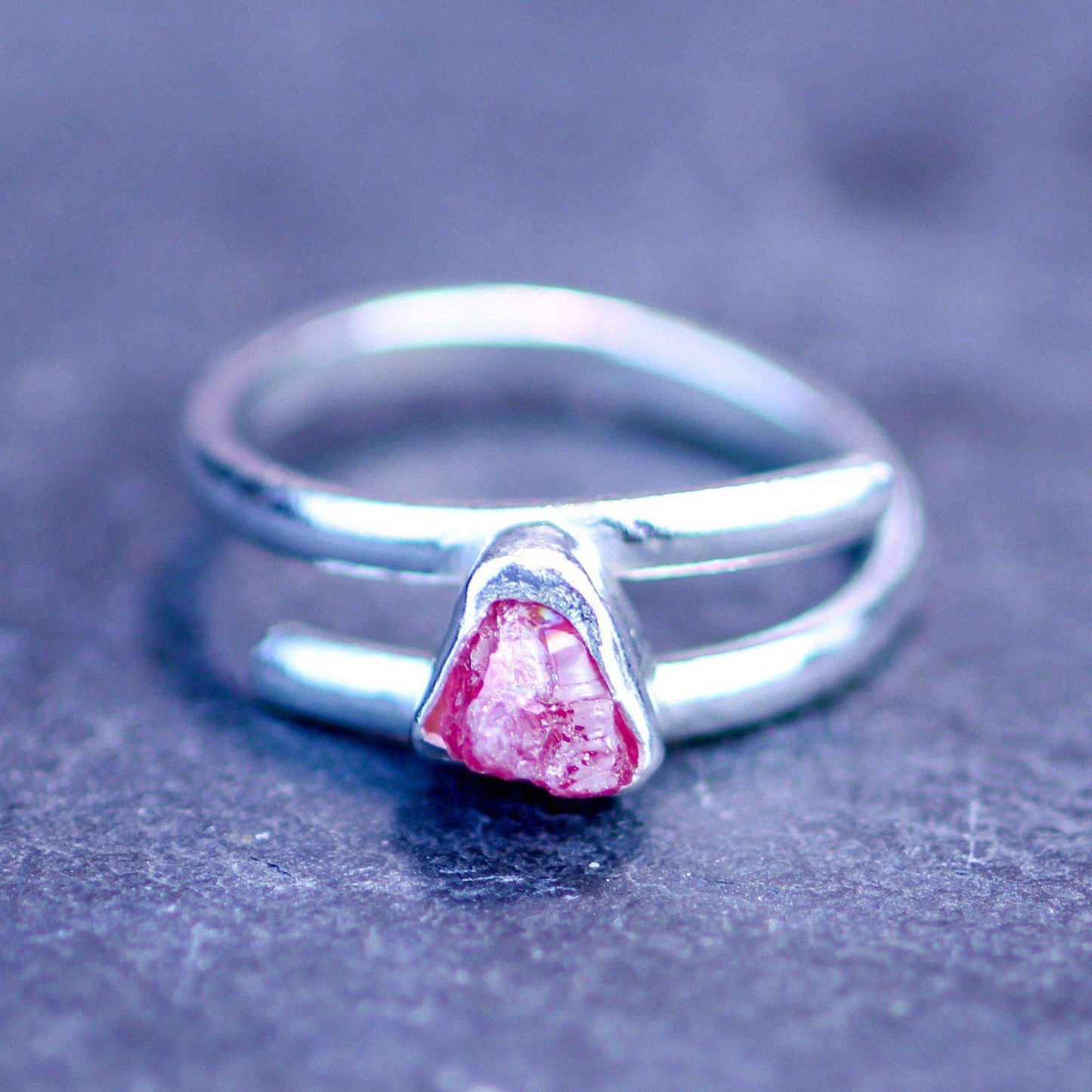 Pink gemstone ring | Ring | Louella Jewellery