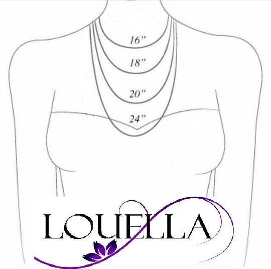 Ruby pendant in brushed silver | Necklace | Louella Jewellery