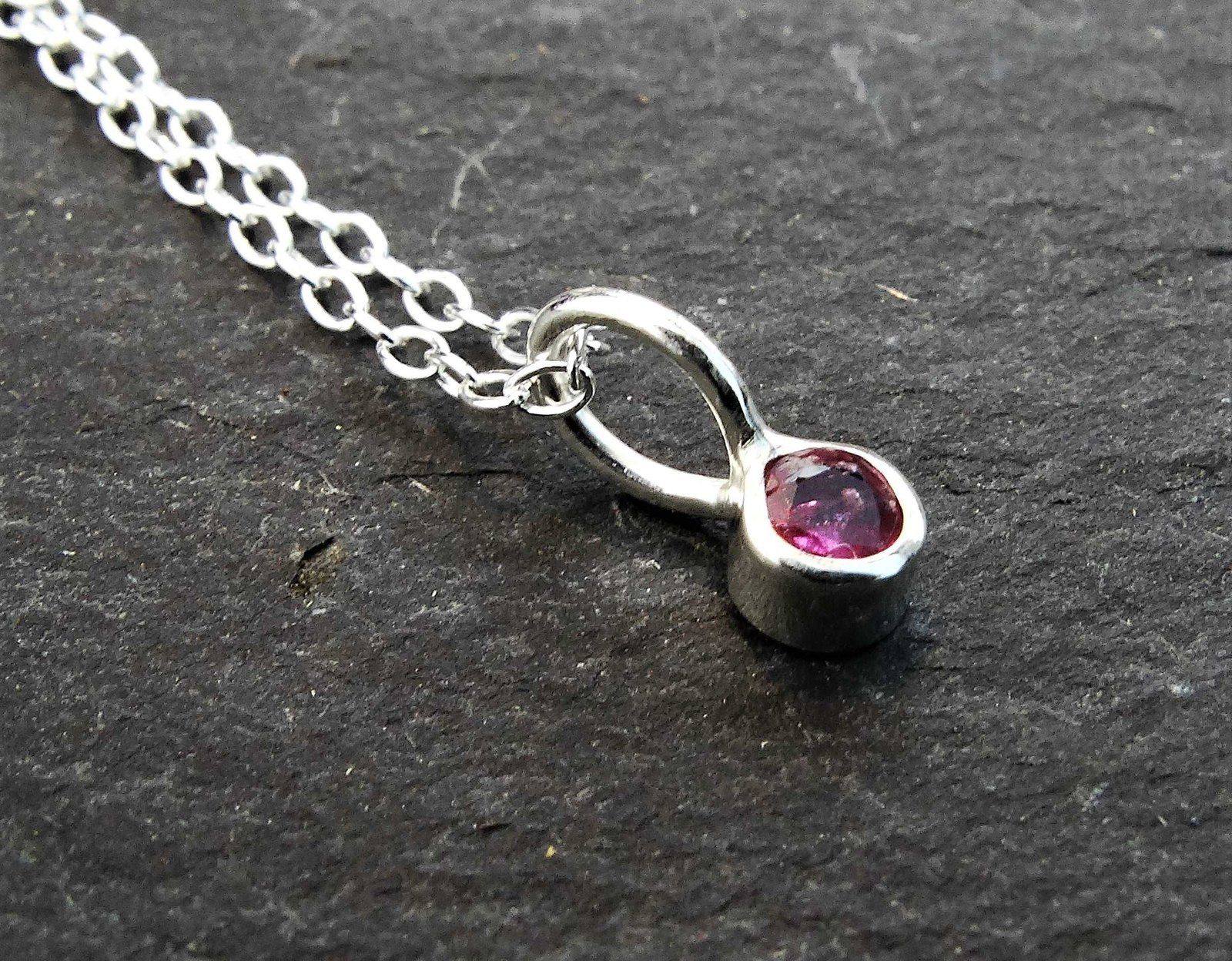 Ruby stud earrings - July birthstone | Earrings | Louella Jewellery