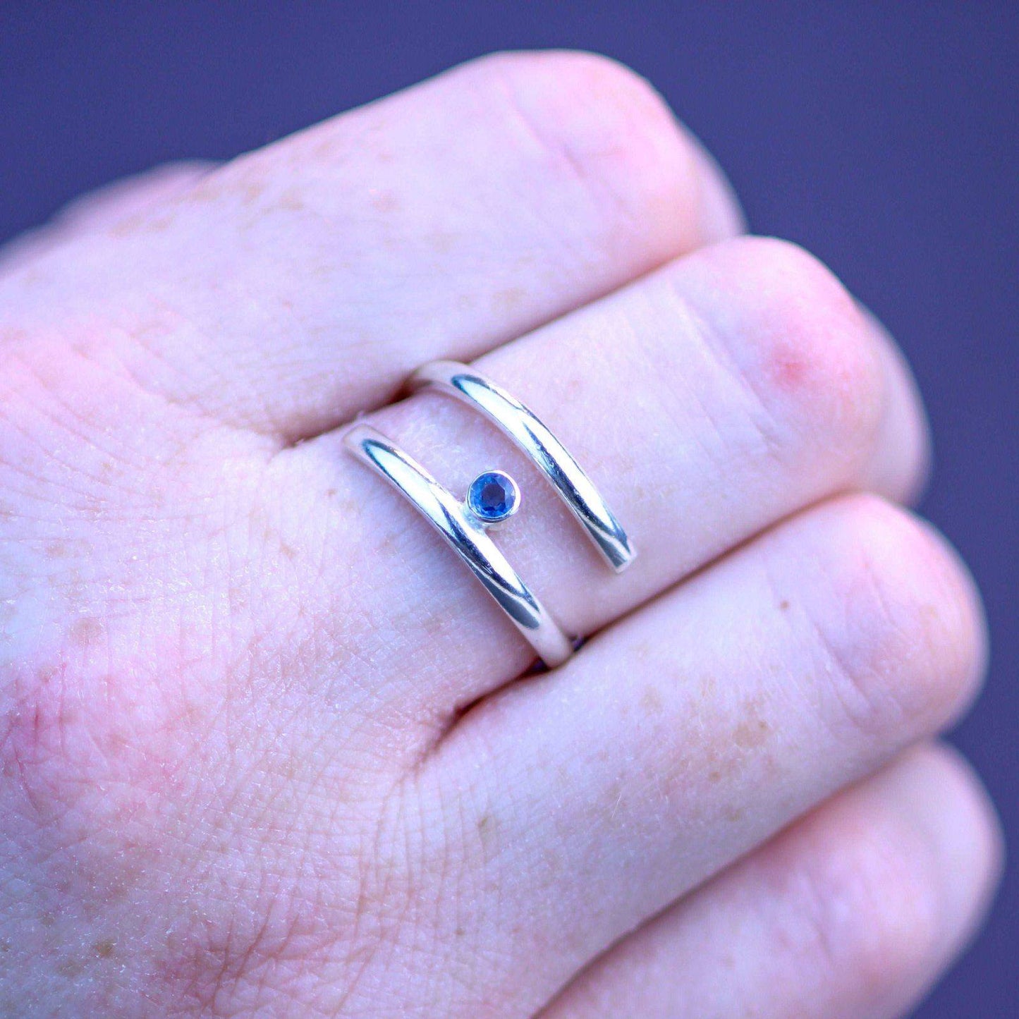 Sapphire ring - September birthstone | Ring | Louella Jewellery