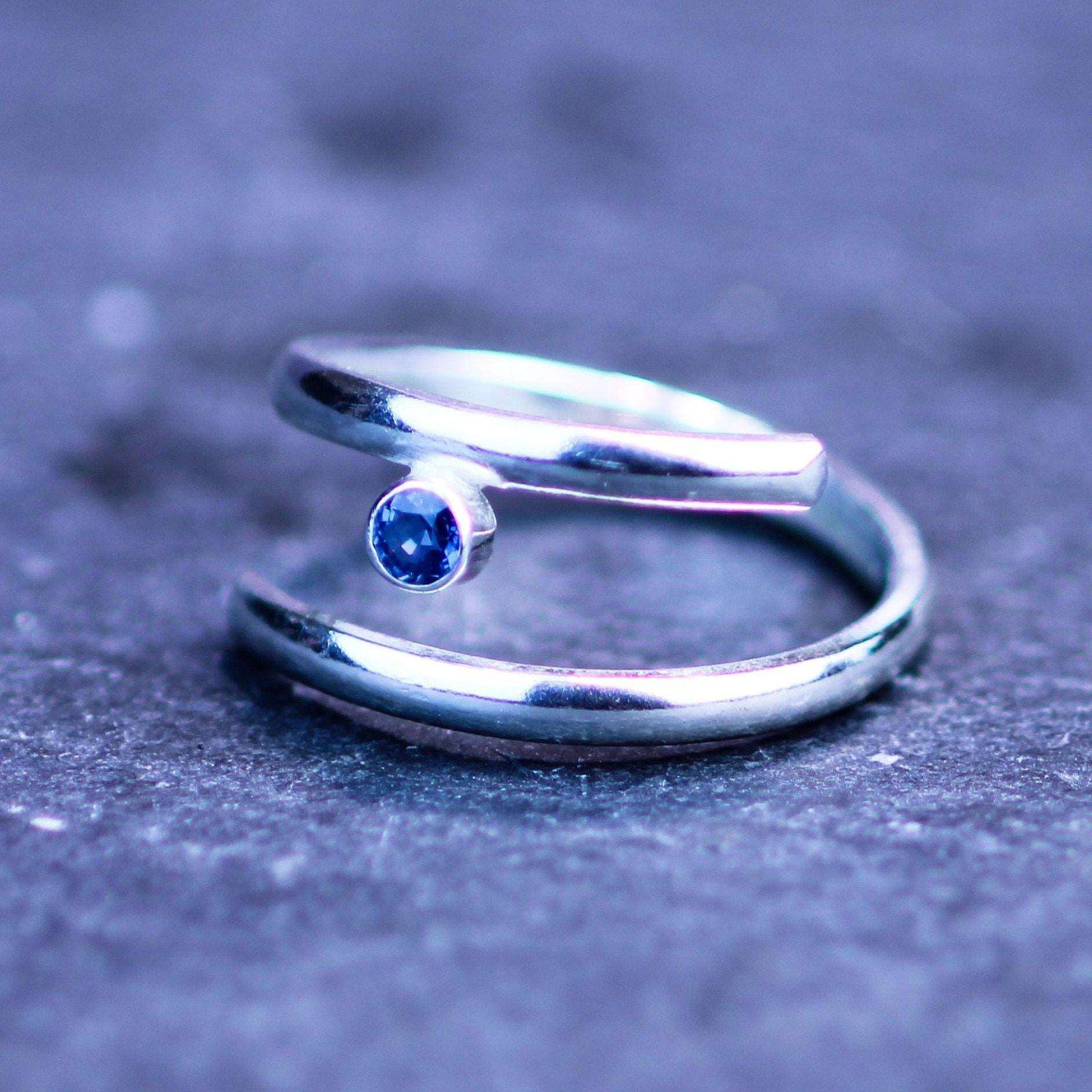 September birthstone wedding rings store
