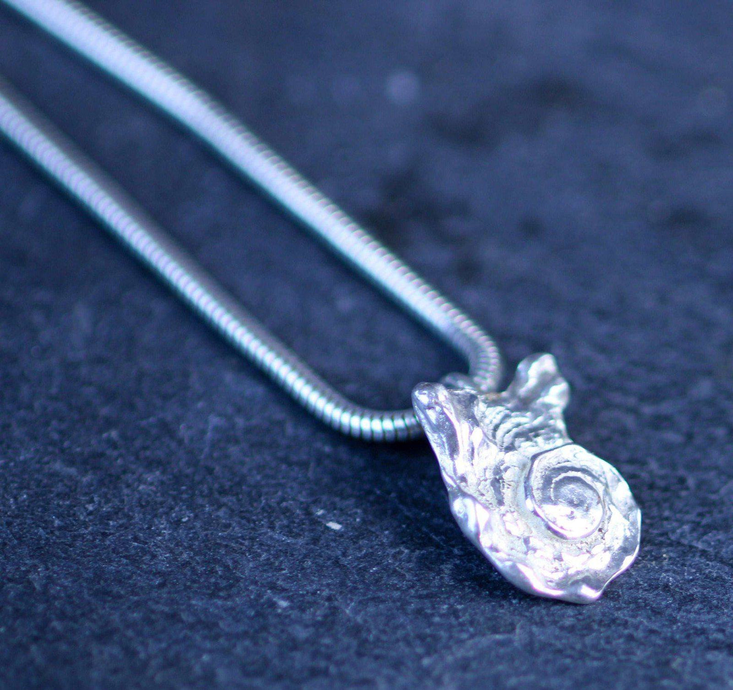 Silver shell pendant | Louella Jewellery