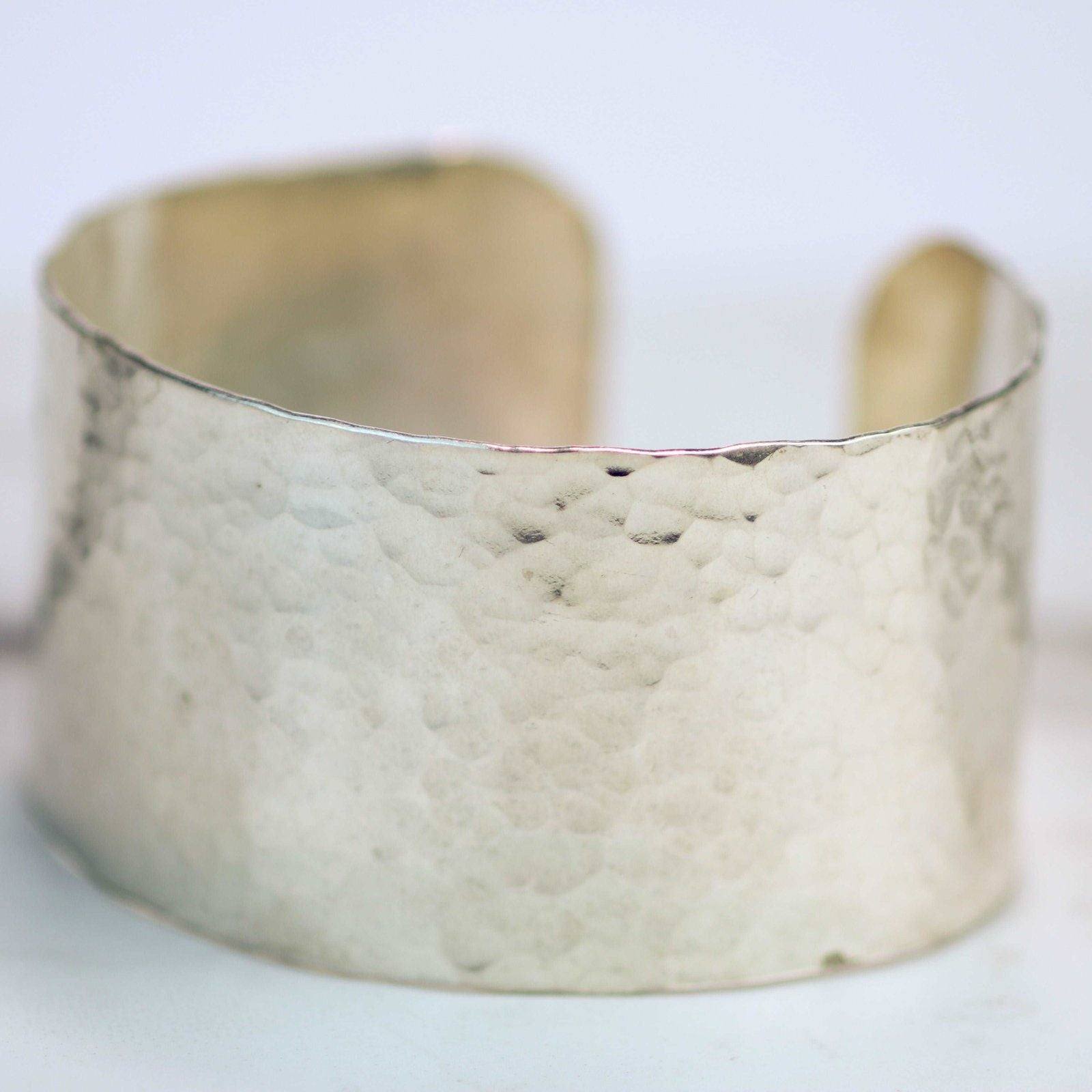 Silver cuff bangle | Bangles | Louella Jewellery
