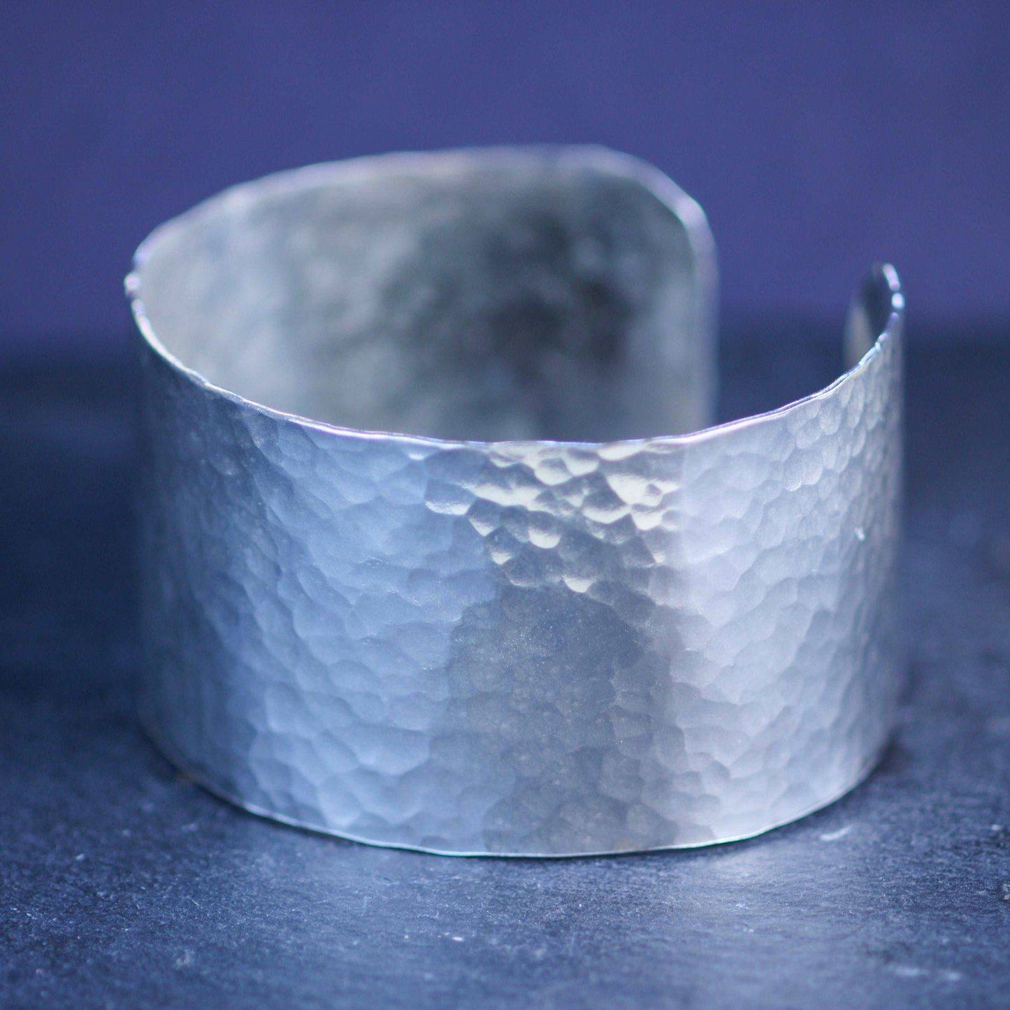 Silver cuff bangle | Bangles | Louella Jewellery