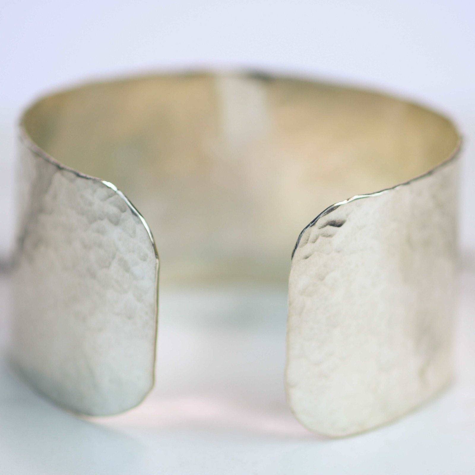 Silver cuff bangle | Bangles | Louella Jewellery