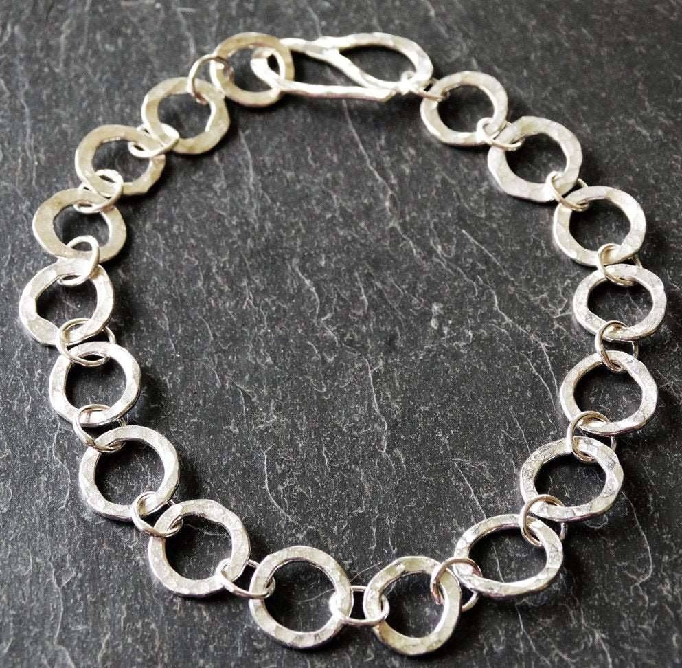 Silver links bracelet | Bangles | Louella Jewellery