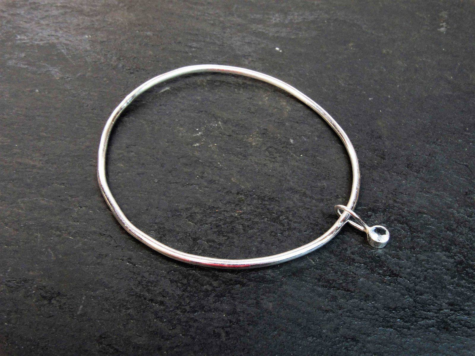 Topaz bangle - November birthstone | Bangles | Louella Jewellery