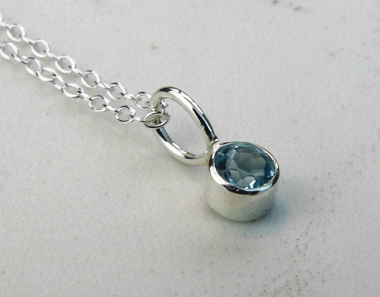 Topaz necklace - November birthstone | Necklace | Louella Jewellery