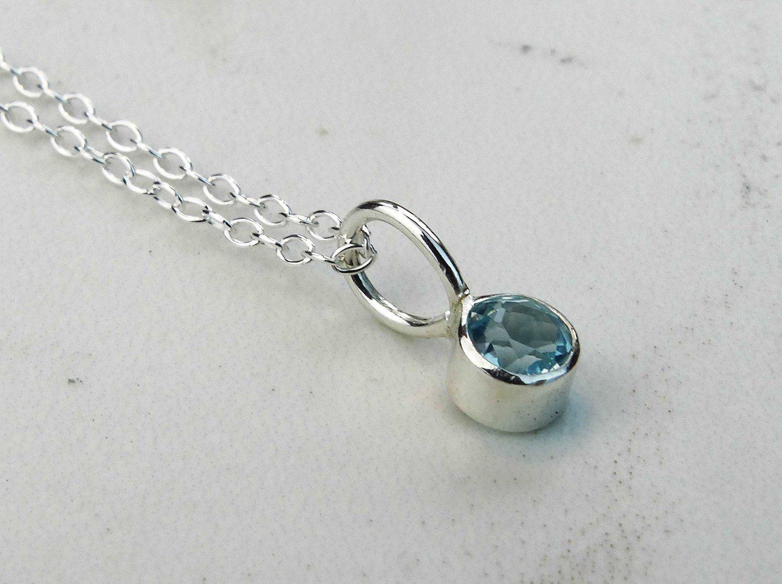 Topaz necklace - November birthstone | Necklace | Louella Jewellery