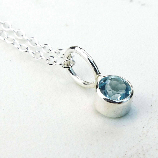 Topaz necklace - November birthstone | Necklace | Louella Jewellery