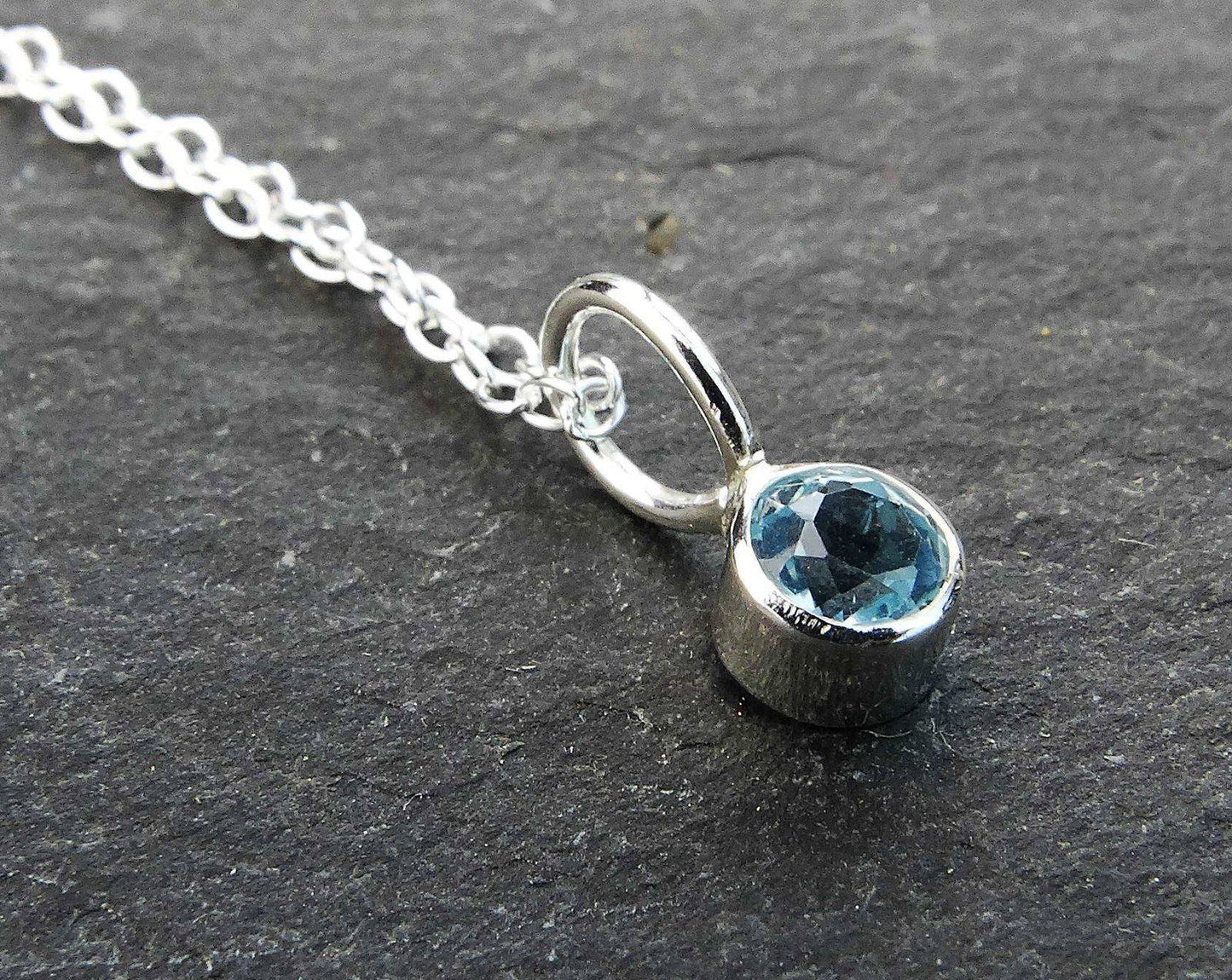 Topaz stud earrings - November birthstone | Earrings | Louella Jewellery