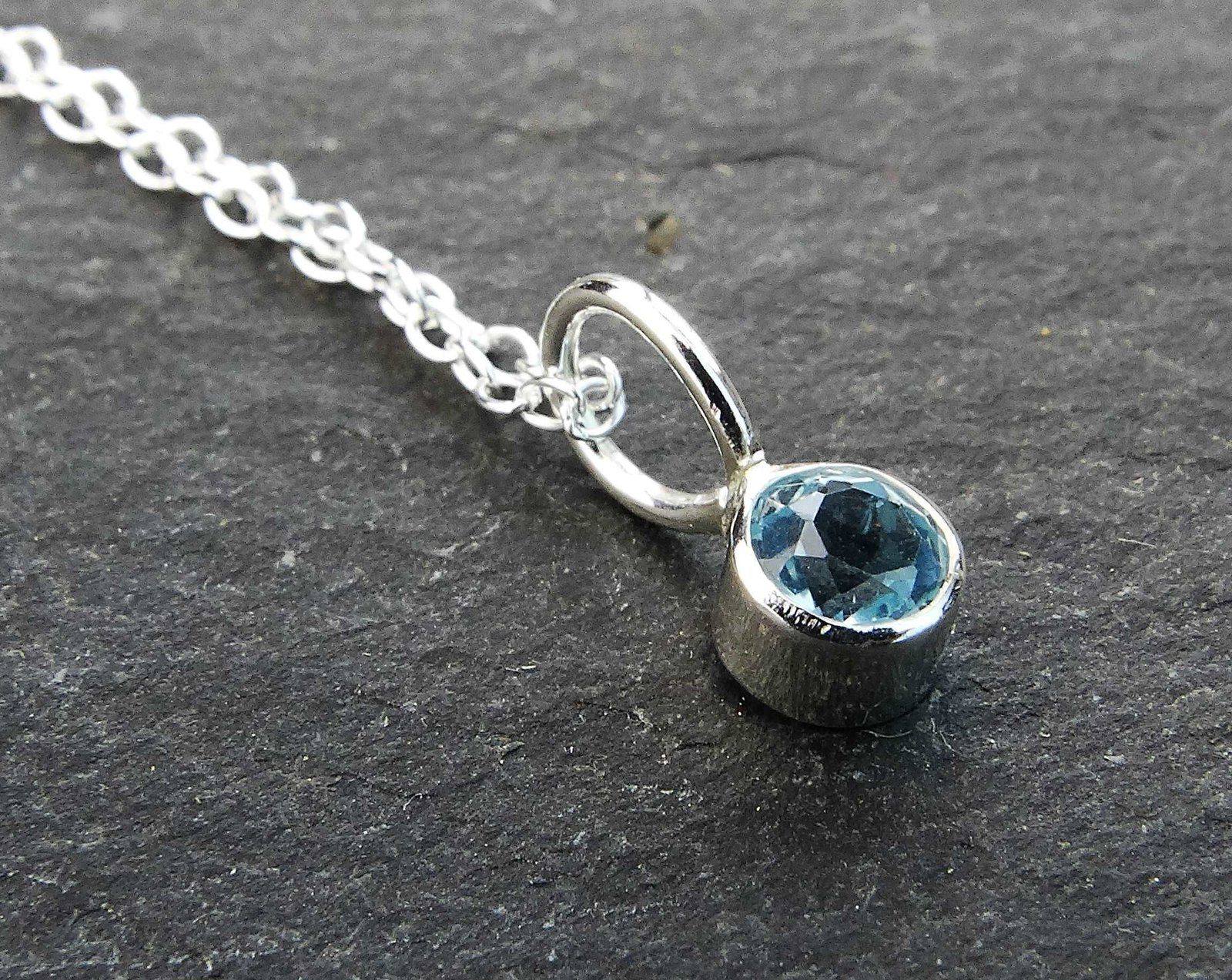 Topaz stud earrings - November birthstone | Earrings | Louella Jewellery