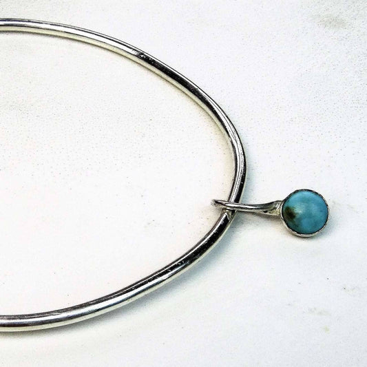 Turquoise bangle - December birthstone | Bangles | Louella Jewellery