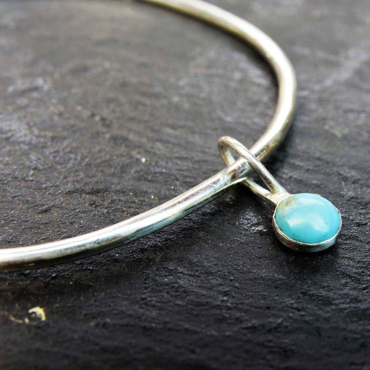 Turquoise bangle - December birthstone | Bangles | Louella Jewellery